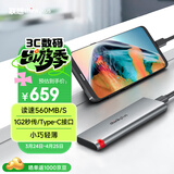 ThinkPlus联想移动固态硬盘512G 560MB/s 高速电脑PSSD手机直连type-C办公硬盘TSD302系列