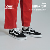 VANS范斯官方 Ward经典黑个性街头复古女鞋板鞋 黑色(女款) 35