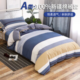 艾薇 A类被套单件纯棉被套单人加大全棉被罩单件 180*200cm 北欧时代