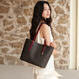 金利来女包手提包复古印花百搭托特包 母亲节礼物送礼