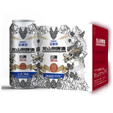 龙山泉 本溪特产啤酒9°白啤易拉罐浑浊型500ml*12听
