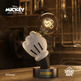 SUNDAY HOME迪士尼正版mini复古黑米奇手台灯迪士尼客厅卧室摆件情侣生日礼物 mini米奇手台灯-复古黑