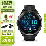 佳明（GARMIN）FR965运动智能手表腕表户外马拉松跑步铁三心率血氧游泳男表礼物 Forerunner 965 极夜黑