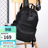 高尔夫（GOLF）背包男士大容量双肩包男韩版学生书包15英寸电脑包旅行包 黑色