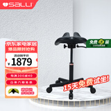 SALLI萨利马鞍椅护脊人体工学椅 牙科医生座椅 骑马椅子升降转椅 简约家用 轻盈款（微摇底盘） 中号气棒