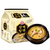 不倒翁参鸡汤拉面110g*4袋 人参 早餐夜宵方便面 泡面 鸡汤面 浓郁