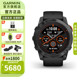 佳明（GARMIN）Fenix7Pro户外运动智能手表跑步骑行游泳滑雪心率血氧腕表男礼物 fenix 7X Pro精英版-黑色