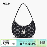 MLB包包女腋下包挎包手提包单肩包旅行包拎包礼物3ABQS014N-50BKS-F