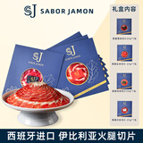 SABORJAMON西班牙进口伊比利亚黑猪火腿切片四种等级试吃装100g源头直发