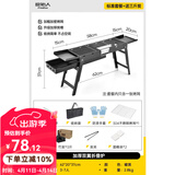 原始人烧烤架户外烧烤炉家用碳烤炉3-7人便携式木炭烧烤架子 升级加厚双翼【食品级304烤网】5件套+3斤炭