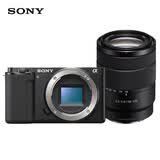 索尼（SONY）ZV-E10 APS-C画幅微单相机 黑色机身+18-135大变焦镜头 旅行套装