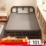 星奇堡 折叠床单人家用简易床加床加固午休小床成人办公室硬板铁床 70cm宽【经济款+加厚框架】