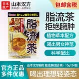 山本汉方制药株式会社山本漢方製薬株式会社日本山本汉方脂流茶补气血补铁养生茶润肠 脂流茶 24袋*1盒
