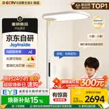 童视界京东自研AI护眼大路灯全光谱可视落地台灯金黄光红光学习灯150W