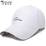 啄木鸟（TUCANO） 帽子男帽子女鸭舌帽户外棒球帽四季钓鱼遮阳帽防晒帽子男夏季 白色 均码 可调节