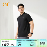 361°短袖男士t恤春夏季运动服速干衣跑步健身上衣polo衫652624109H-5