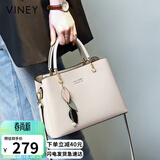 viney牛皮包包女包斜挎妈妈包大容量单肩手提生日母亲节礼物实用送妈妈