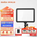 神牛（Godox） LED补光灯P120C摄影灯单反摄像机相机摄像灯影视拍照婚庆常亮灯光 P120C+适配器【6000毫安电池+充电器】 双色温