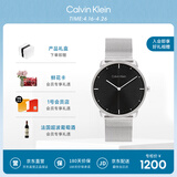 Calvin KleinCK手表简约款钢带石英中性腕表生日新年礼物25200152