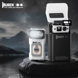 务本X3强光手电筒无线充电红白光迷你多功能强光户外便携磁吸拐角灯 标配（座充）夜光白