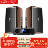 山水（SANSUI）H15 家庭ktv音响套装 家庭影院ktv点歌机一体机 音响家用功放机 卡拉ok点唱机唱歌全套设备 10吋音箱+大功率功放+智能美音话筒