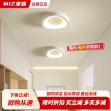 米族阳台走廊过道灯2026新款玄关入户门厅灯简约现代衣帽间护眼吸顶灯 A款 白色【20CM】三色