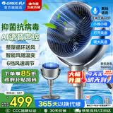 格力（GREE）电风扇家用空气循环扇直流变频落地扇台式桌面小风扇智能遥控定时电扇办公卧室客厅排气扇空调伴侣 FXDZ-2072Bvg3（语音智控+抑菌抗病毒）