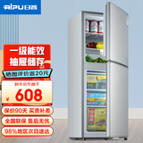 日普（RIPU）双门冰箱小型家用一级能效小冰箱迷你小型宿舍出租房办公室节能省电冷藏冷冻电冰箱 【一级能效】168升抽屉款【冷藏3层冷冻3层】
