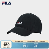 FILA斐乐官方【小脸帽】情侣款帽子夏季棒球帽休闲运动帽遮阳帽鸭舌帽