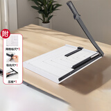 得力 B3钢制切纸机 裁纸刀手动切纸虚线切纸机办公家用照片闸刀铡刀裁纸专用A4A3可用530×410mm 8011