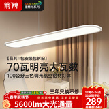 ARROW箭牌 全光谱护眼吊灯餐厅吊灯LED简约极简风客厅超薄餐厅灯