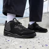 Jordan男休闲鞋乔丹 复古篮球 COURTSIDE 23中帮运动鞋AR1000-001黑44