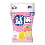 益达 木糖醇无糖口香糖 混合水果味约70粒98g/瓶 休闲糖果 口气清新糖