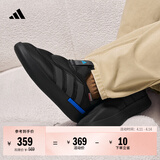 adidas ADIPUFF面包鞋柔软舒适保暖棉鞋秋冬阿迪达斯官方轻运动   黑色（推荐选大半码）   42