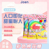 joen彩色棉花糖9g*2 韩国进口糖果蜡笔小新联名儿童节休闲零食糖果