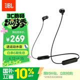 JBL TUNE 135BT蓝牙无线耳机 颈挂式运动耳机 无线立体声耳机 黑色