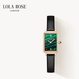 LOLA ROSE罗拉玫瑰小绿表手表女士学生百搭通勤七夕节礼物女表生日礼物女生