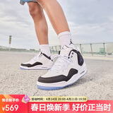 Jordan男休闲鞋乔丹 COURTSIDE 23运动鞋AR1000-104白黑41