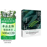 地下室手记（尼采、纪德、罗翔等人鼎力推荐，陀思妥耶夫斯基创作的里程碑，开启其思想大门的钥匙。） 小说