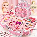 卡卡贝儿【娃娃玩偶礼盒】儿童化妆玩具3岁女孩过家家可水洗彩妆生日礼物
