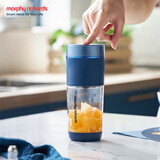 摩飞电器（Morphyrichards）榨汁机果汁机便携式随行杯 无线充电榨汁杯 家用手持搅拌杯奶昔机 MR9803蓝色