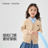 巴拉巴拉童装儿童毛衣男童女童秋冬2025开衫小童针织衫拜年服209125103202