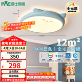 雷士（NVC）LED照明吸顶灯儿童氛围卧室灯健康护眼创意可爱童趣卡通龙猫蓝色