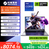 机械革命极光X 酷睿i9HX 游戏本笔记本电脑(英特尔酷睿i9-14900HX  16G 1T RTX5070 2.5K屏 300Hz 灰)