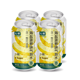 七鲜 鲜切菠萝 海盐菠萝味气泡水310ml*4