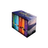 【盒装】哈利波特英文原版 Harry Potter 7册套装 J.K罗琳 bloomsbury 哈利波特剧集 课外必读书目推荐教材 寒暑假假期读物 蓝思值880-1030L  小学教辅
