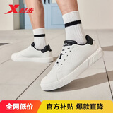 特步情侣男女鞋运动板鞋小白鞋春夏透气防滑耐磨板鞋情侣休闲鞋