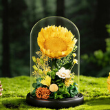 RoseBox向日葵永生花礼盒母亲节生日520礼物送女生朋友闺蜜高级成人礼