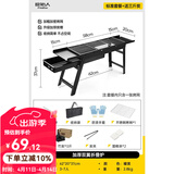 原始人烧烤架户外烧烤炉家用碳烤炉3-7人便携式木炭烧烤架子 升级加厚双翼【加粗不锈钢烤网】5件套+3斤炭