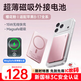 睿量（REMAX）【3C认证丨双弹窗】磁吸充电宝MagSafe外接电池适配苹果手机超薄无线快充便携可上飞机iPhone16/17